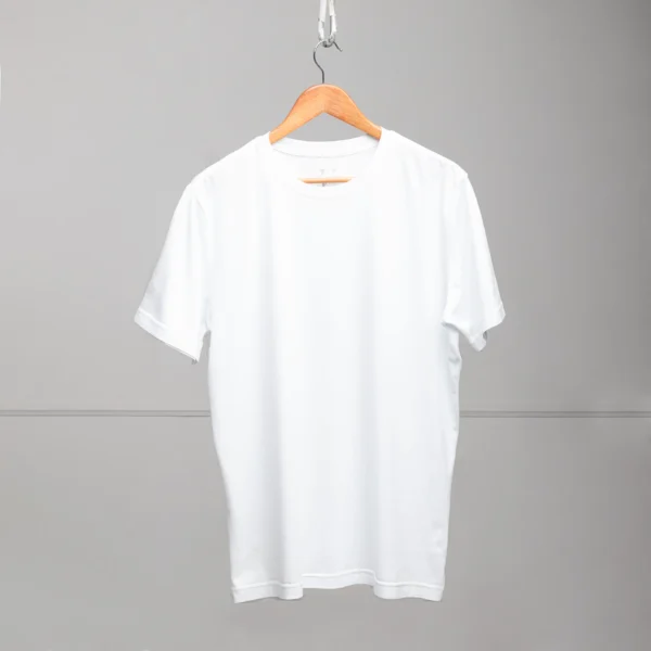 Camiseta Algodão Egípcio Branca - Imagem 2