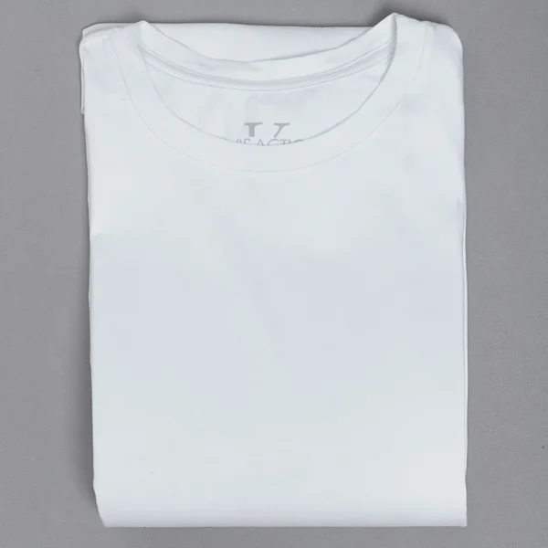 Camiseta Algodão Egípcio Branca - Imagem 3