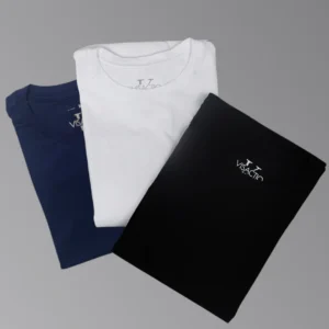 Kit Triplo Essencial | Algodão Egípcio - 3 camisetas